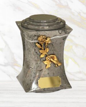 Columna Marmol Gris Rosa Mano