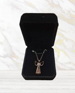 Corazón lunar Relicario mi ángel